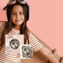 Tijdelijke tattoo Raket