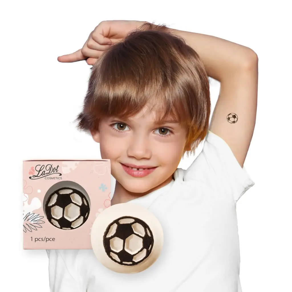 [S30] Temporary tattoo Little Football