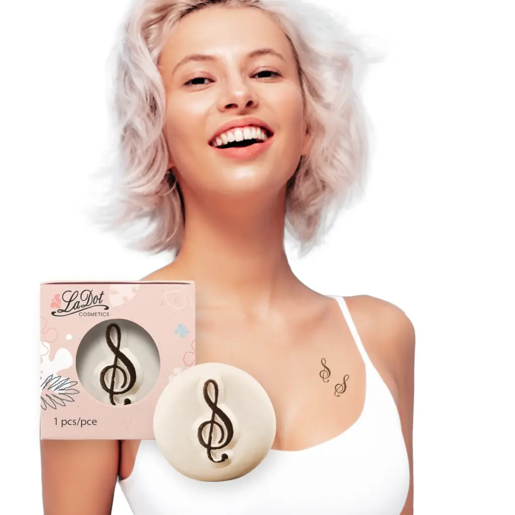 [S37] Tijdelijke tattoo Muzieknootje