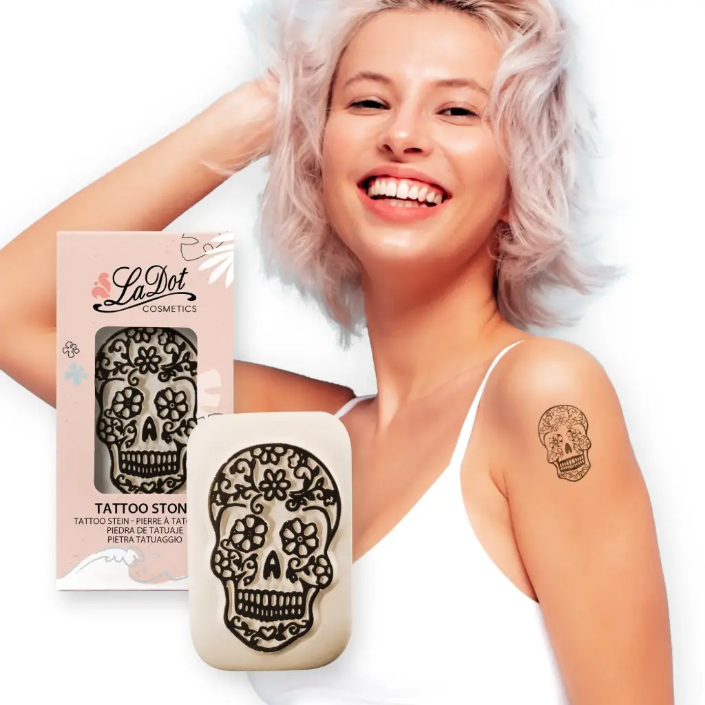 [M137] Temporory tattoo Sugar Skull