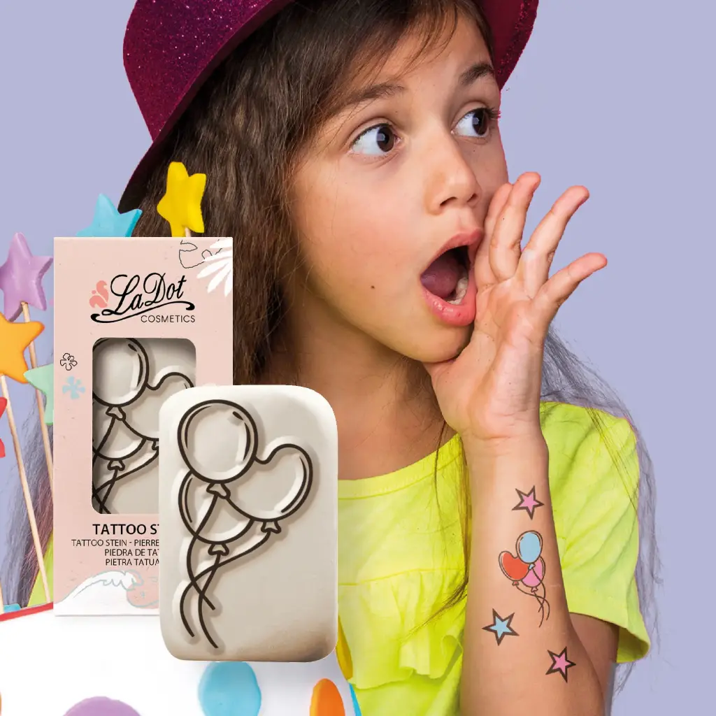 [M158] Temporory tattoo ballons