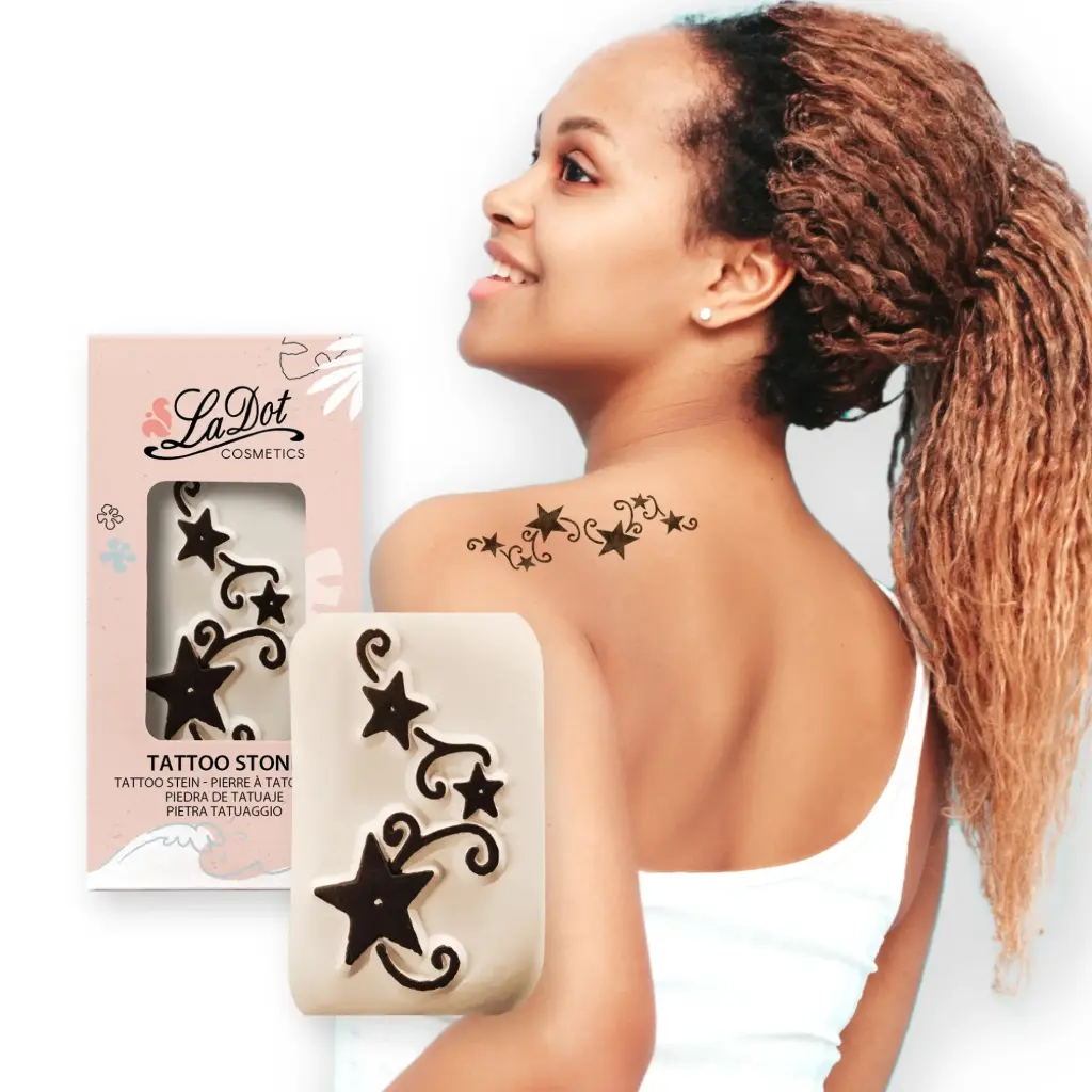 [M178] Temporory tattoo Tribal Stars