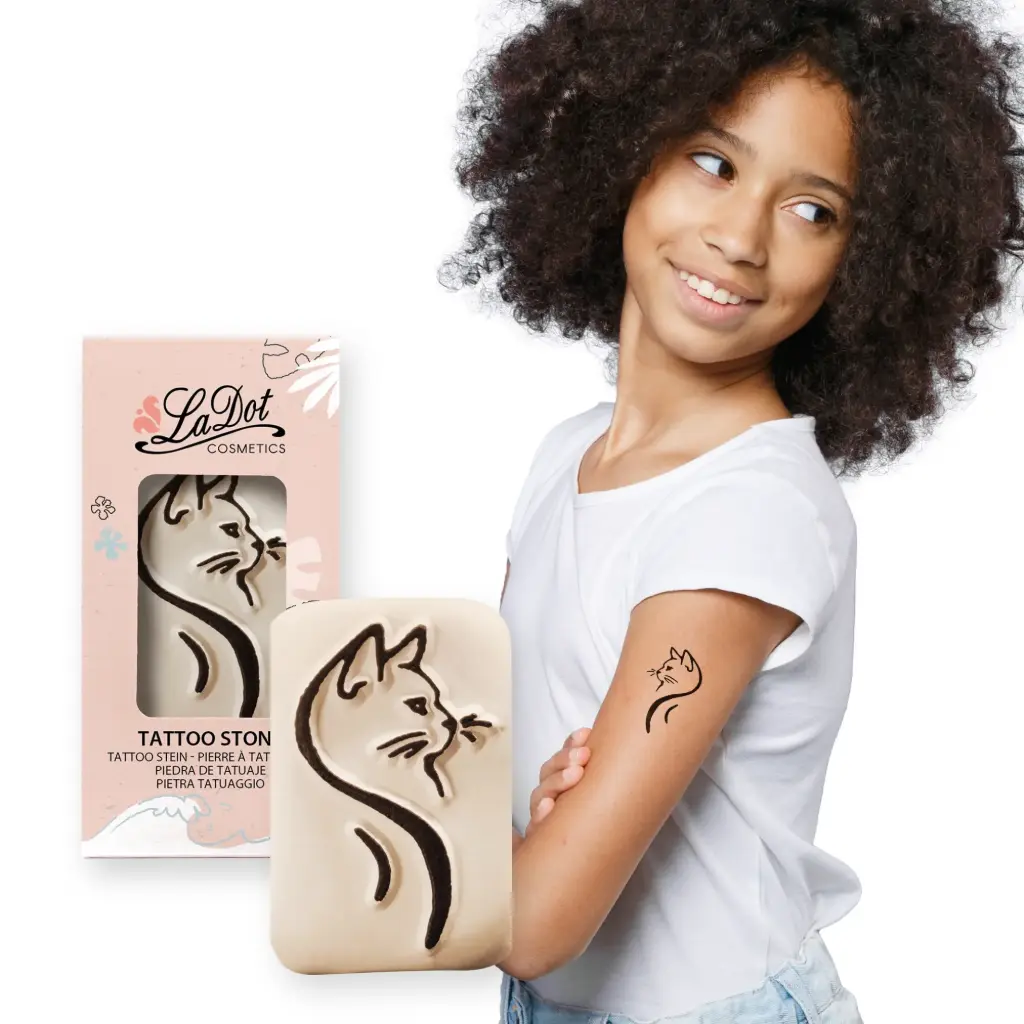 [M180] Temporory tattoo Cat