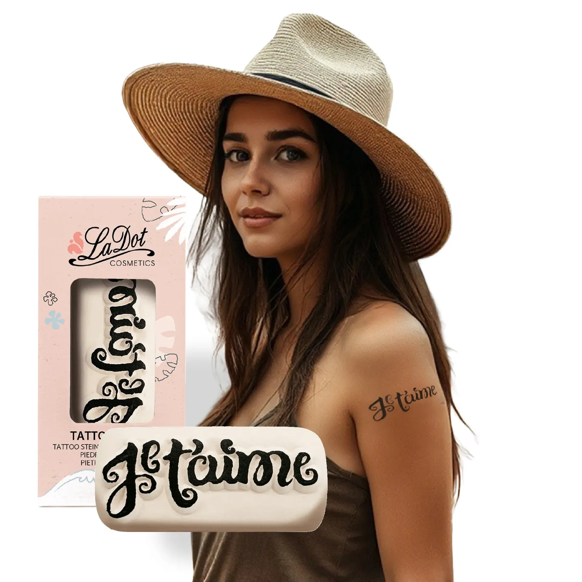 Temporory tattoo Je Taime