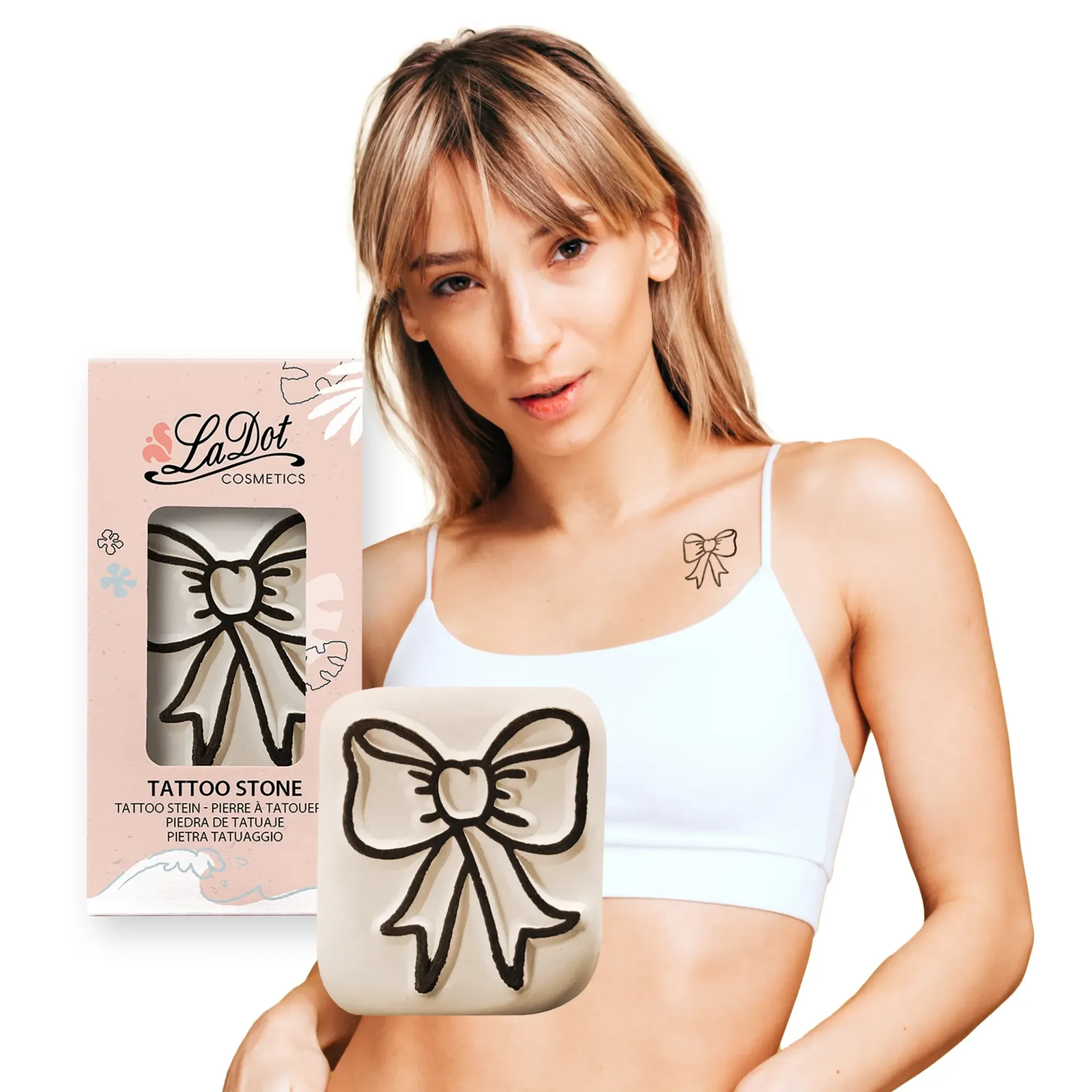 [L15] Temporary tattoo Bow