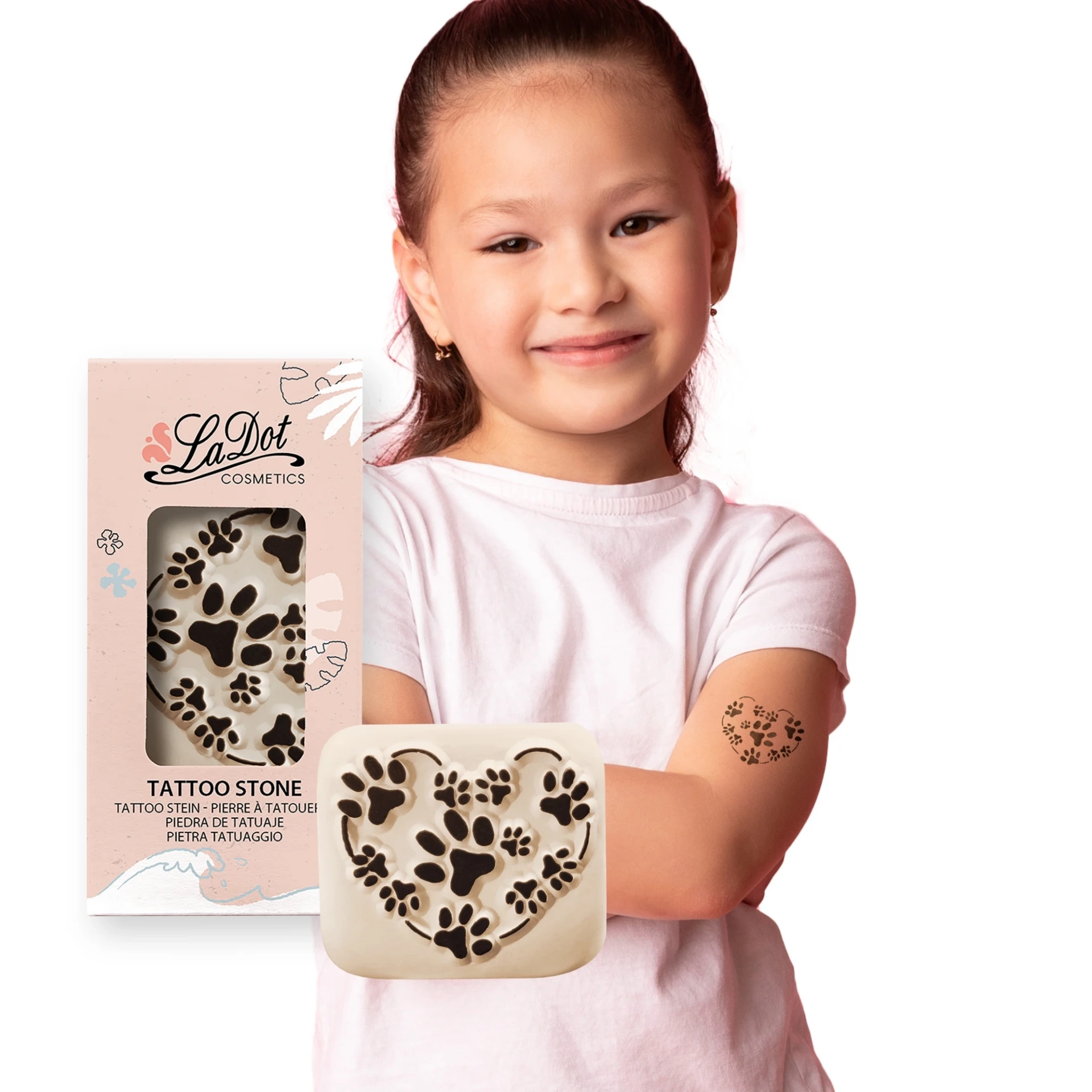 [L19] Temporary tattoo Cat Paw