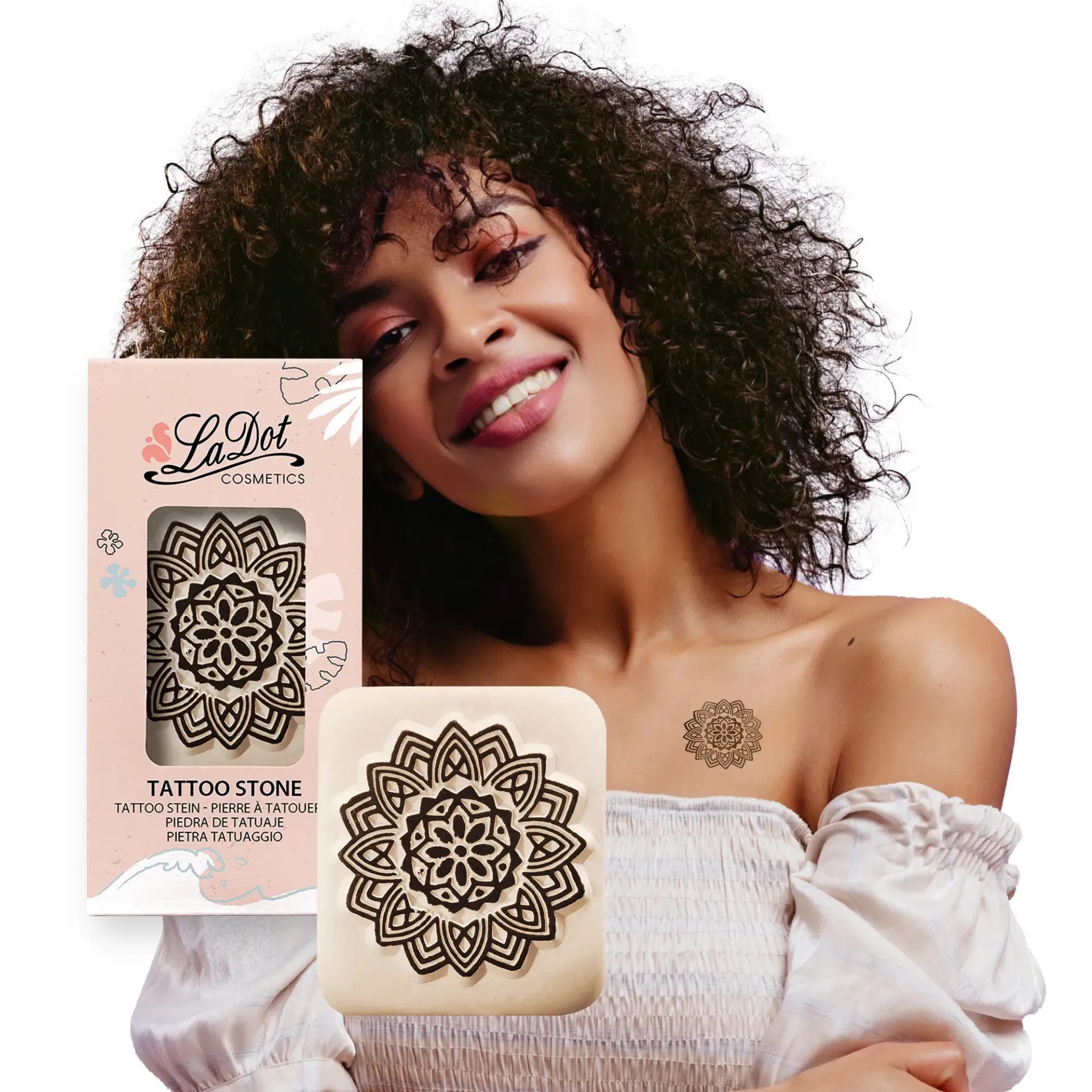 Temporary tattoo Mandala