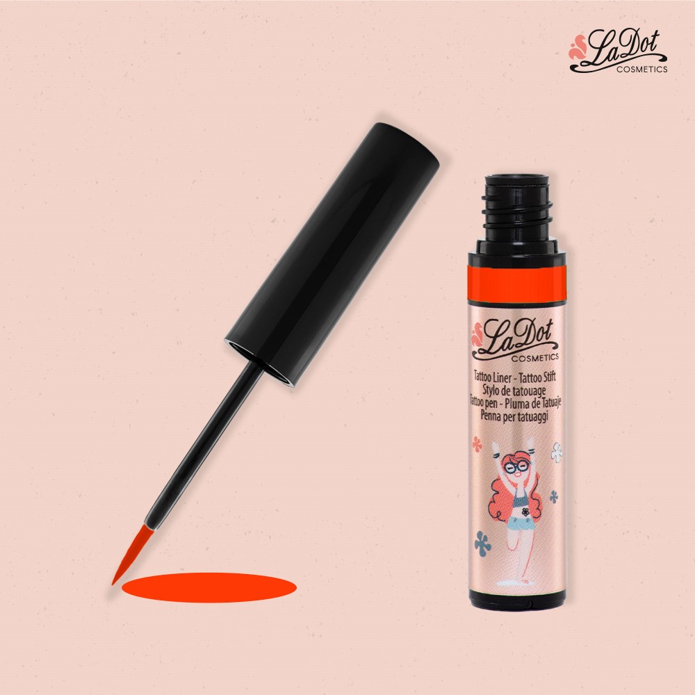 [LIN_ORANGE] Temporary tattoo Liner ORANGE