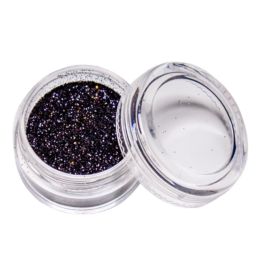 Glitter ZWART 