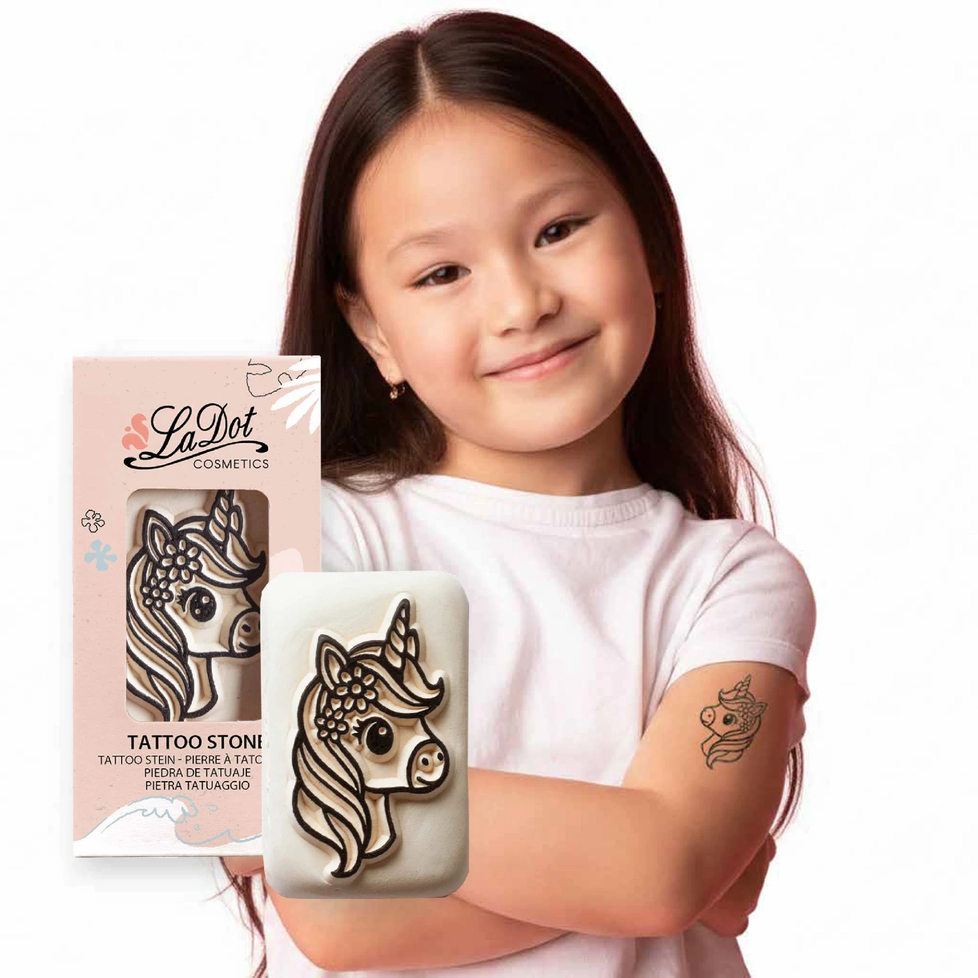 Tijdelijke tattoo Unicorn