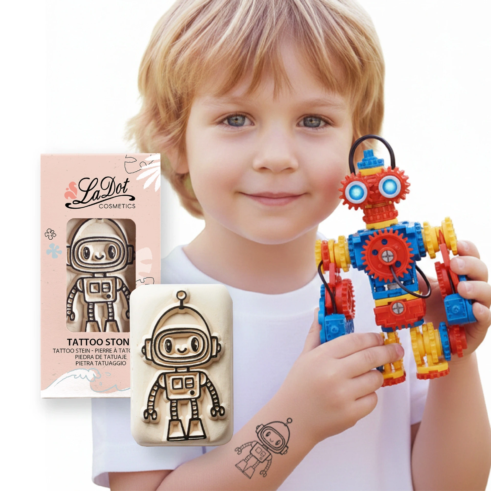 Tijdelijke tattoo robot