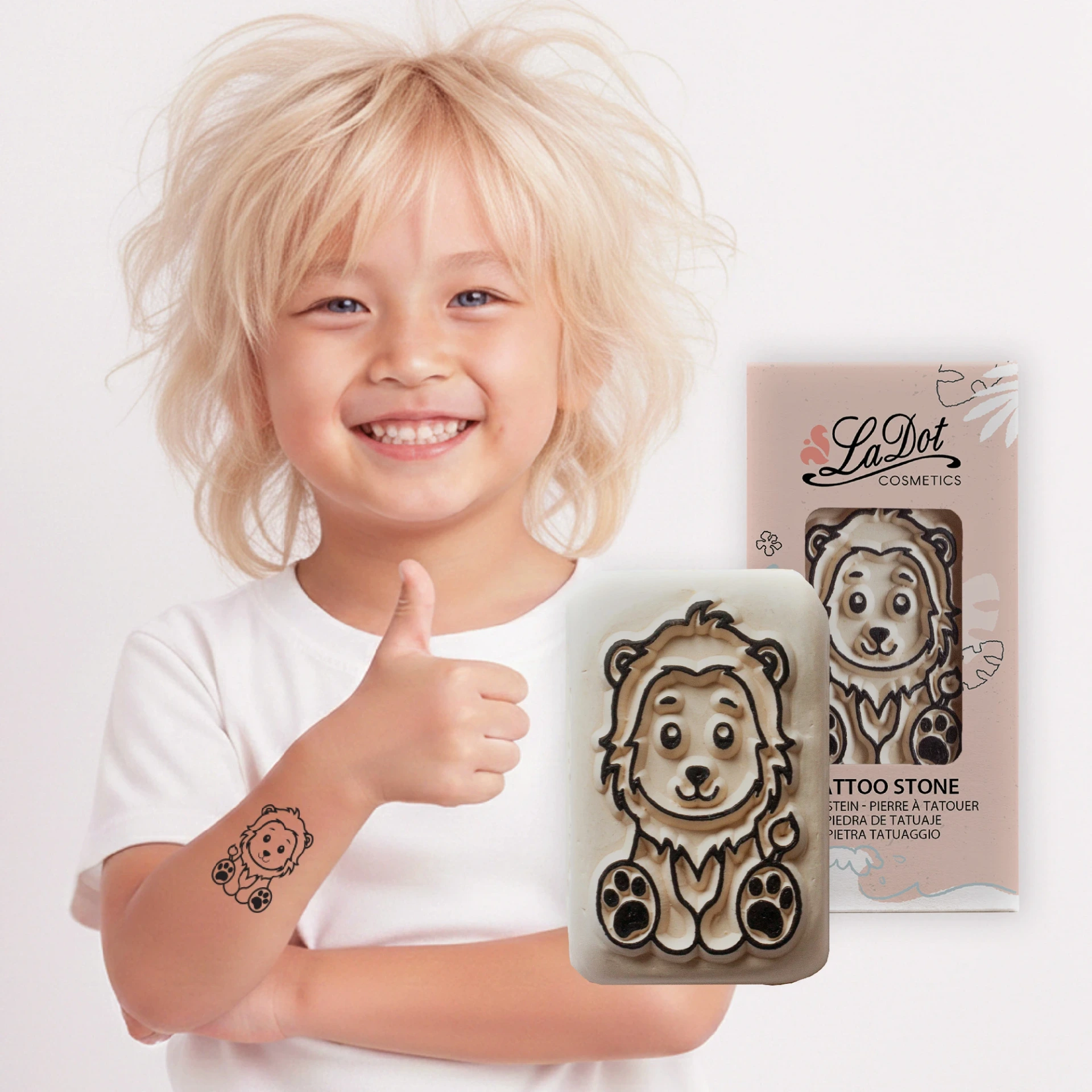 [M149] Temporary tattoo Lion